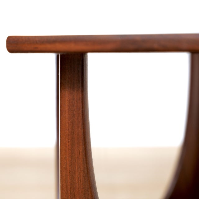 Wood Mid-Century Modern Hexagonal Side Table Attributed to G Plan For Sale - Image 7 of 8