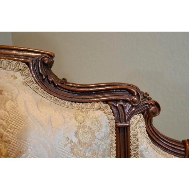Early 20th Century Bergere Armchair For Sale - Image 4 of 10
