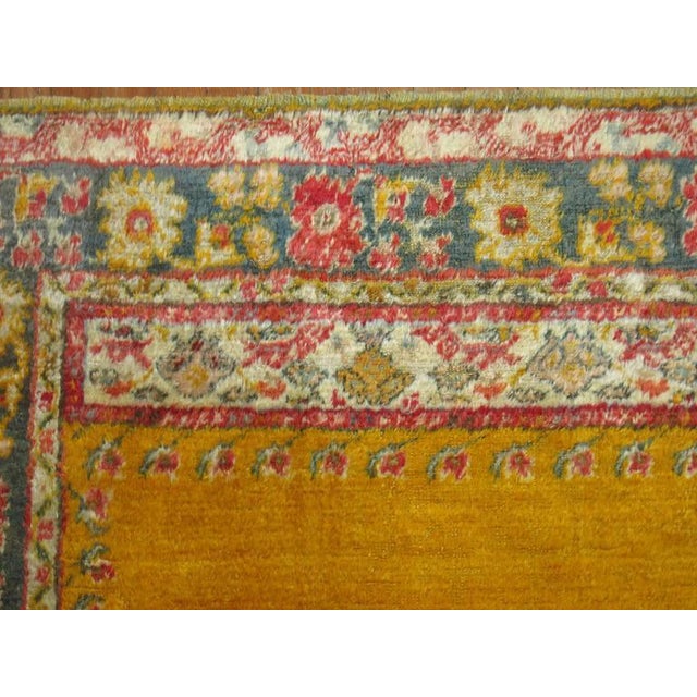 Zabihi Collection Antique Angora Oushak Rug - 4'1" x 6'3" For Sale - Image 4 of 6