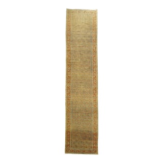 Fine Antique Persian Senneh Long Runner - 3'9" x 20' For Sale