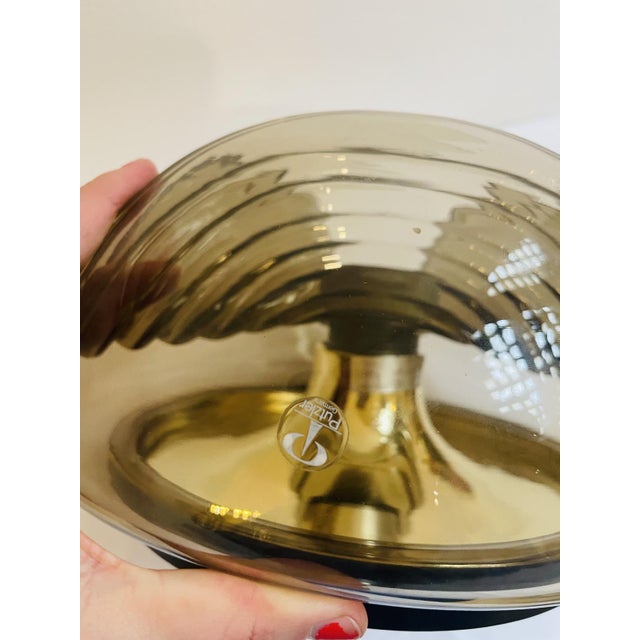 Wave Wall Lamp from Peill and Putzler, 1970s For Sale - Image 10 of 11