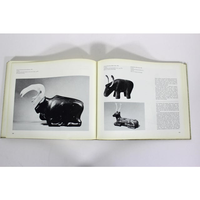 1965 Eskimo Sculpture Esquimaude Book Hardcover Hard Cover Linen Gold Bronze For Sale - Image 11 of 12