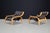 Woodline Lounge Chairs attributed to Marco Zanuso for Arflex, Italy, 1960s, Set of 2 For Sale - Image 8 of 11