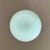 Aqua Vintage Aqua and White Ruffled Satin Glass Vase 4” For Sale - Image 8 of 8