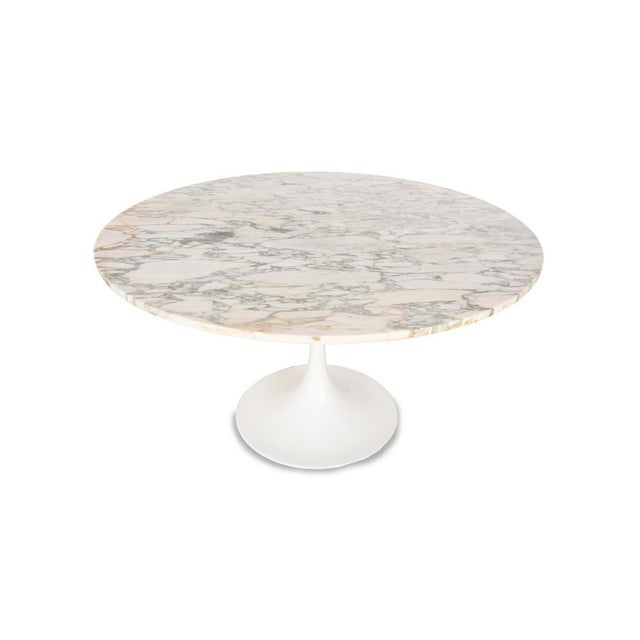 Tulip Marble Stone Dining Table by Eero Saarinen for Knoll Inc. / Knoll International For Sale - Image 6 of 9