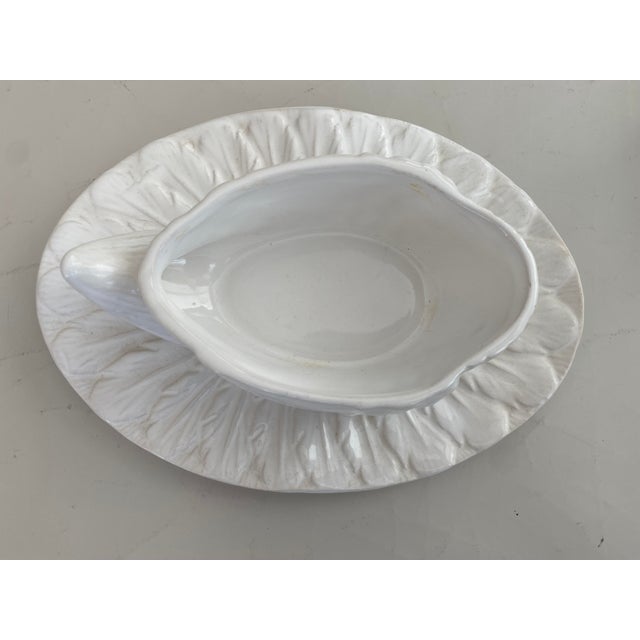 Vintage Blanc De Chine Ceramic Swan Covered Dish For Sale In San Diego - Image 6 of 9
