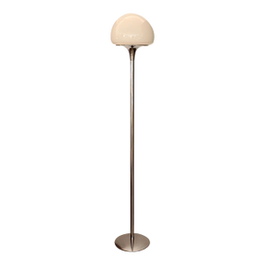 Goffredo Reggiani Chrome & Glass Floorlamp