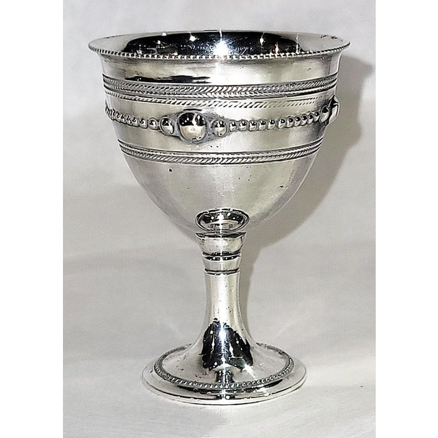 19c Silver Plate Egg Server For Sale - Image 4 of 10