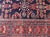 Early 20th Century Antique Persian Malayer Rug With Colorful Geometric All-Over Design in Dark Blue 5'1 X 6'8 For Sale - Image 5 of 15