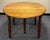 Antique Late 19th Century Chestnut Drop Leaf Extension Dining Table For Sale - Image 4 of 10