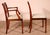 Hepplewhite Style Chairs and Armchairs in Mahogany, 1890s, Set of 12 For Sale - Image 4 of 13