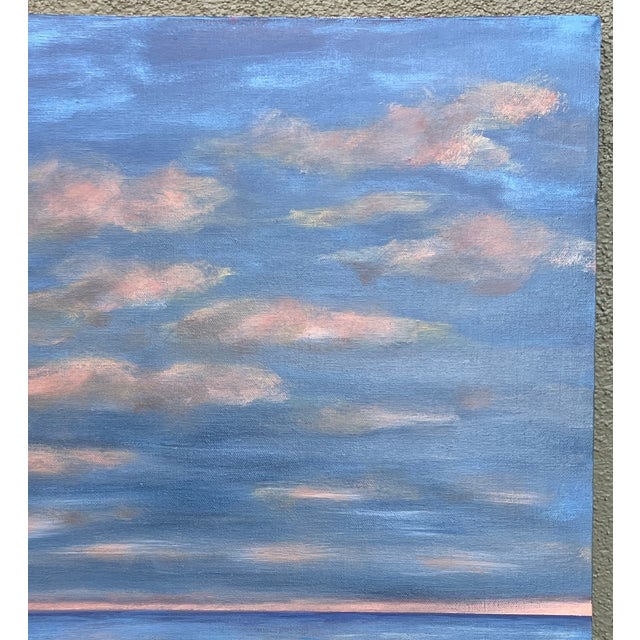 Impressionist “Dusk” Oil on Canvas by Joao De Brito For Sale - Image 3 of 7