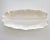 Large Ceramic Banana Leaf Serving Platter Lotus White by Metlox Usa For Sale - Image 6 of 15