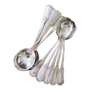 1960s Set of 10 Tiffany & Co for St Regis Hotel Soup Spoons