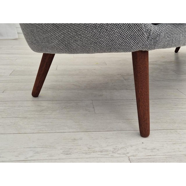 Danish Model 58 Sofa in Wool and Teak by Kurt Østervig, 1960s For Sale - Image 10 of 18