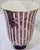 Contemporary 2015 Jonathan Adler Grand Purple Malachite Stripe Urn Vase For Sale - Image 3 of 9