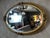 Gold Gilded Wooden Mirror, 1950s For Sale - Image 8 of 10
