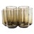 Tawny Mid-Century Tumblers- Set of 8 For Sale