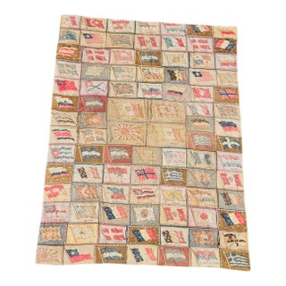 Rare Tobacco Flag Quilt For Sale
