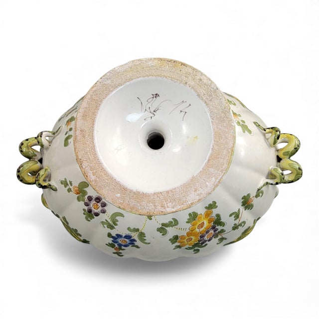 Majolica Vase from Ulisse Cantagalli, Florence, Italy, 1880 For Sale - Image 10 of 15