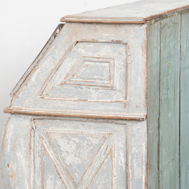 19th Century Swedish Oak Ladies’ Writing Desk Secretary For Sale - Image 13 of 15