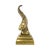 1960s Vintage Heavy Bronze Koi Carp Statue, 1950s For Sale - Image 5 of 11