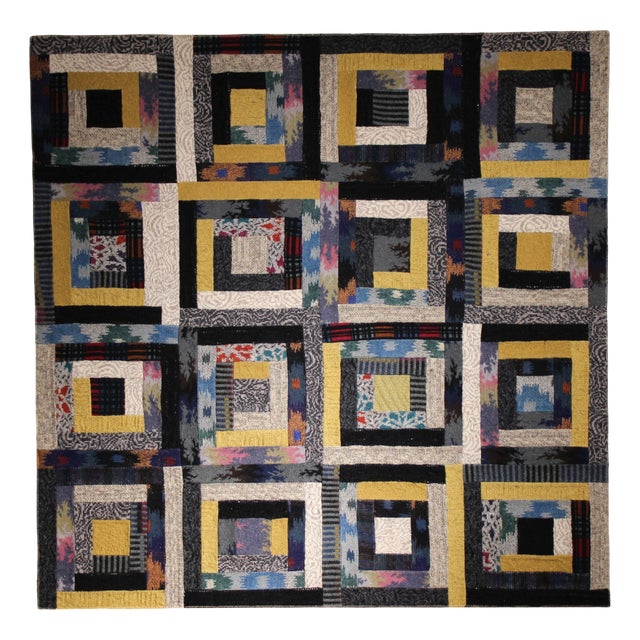 Large Hand-Signed Tapestry by Ottavio Missoni and Giorgio Saporiti for Saporiti Italia, Italy, 1987 For Sale