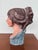 Ceramic Italian Handcrafted and Signed Female Bust in Ceramic For Sale - Image 7 of 13