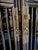 Chinese Black Lacquered Lattice Cabinet For Sale - Image 4 of 6