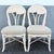 Boho Chic Boho Chic Sculpted Pencil Reed Leaf Back Rattan Dining Chairs - Set of 4 For Sale - Image 3 of 10