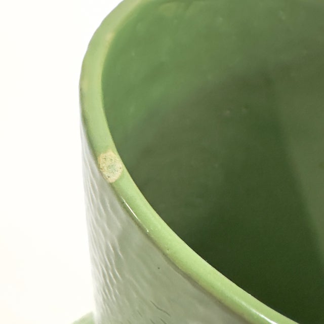 Leafy Green Mixed Conical Vase Curation - Group of 5 For Sale - Image 12 of 13