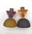 Vintage Art Deco Resin Candlestick Holders For Sale - Image 4 of 9