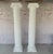 Neoclassical Ionic-Style Fluted White Carved Wood Architectural Columns, a Pair For Sale - Image 12 of 15