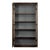 Traditional Traditional Pine Bookcase - Arched Glass Doors For Sale - Image 3 of 10