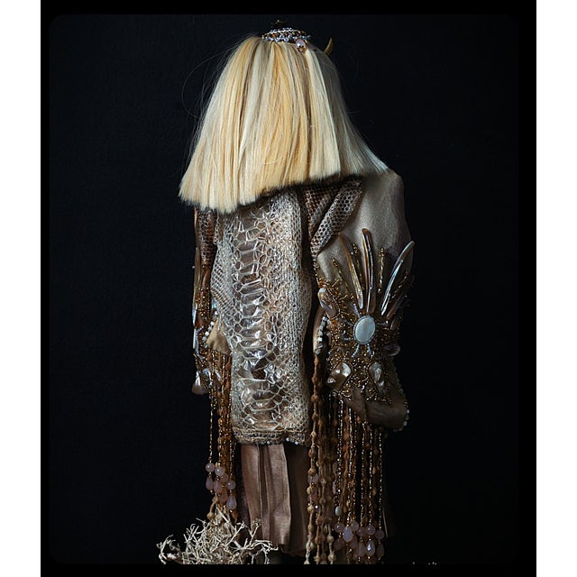 Volga Bondarenko, Oni Doll, 2024, Mixed Media Sculpture For Sale - Image 4 of 15