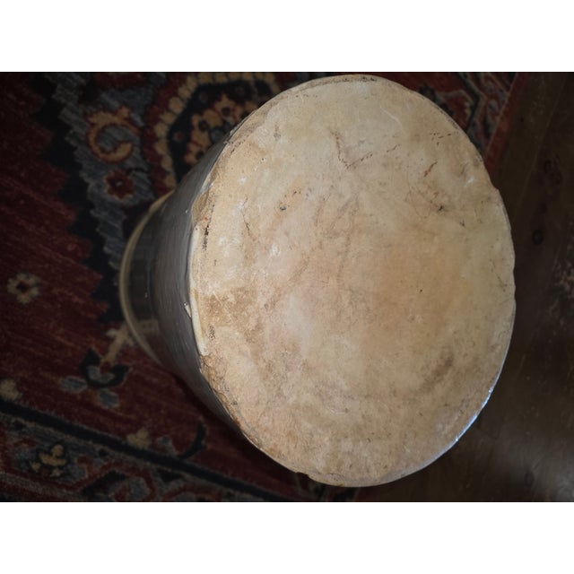 19th Century 8 Gallon Stoneware Crock by the Buckeye Pottery Company For Sale - Image 13 of 14