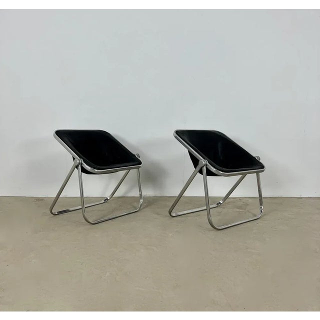 Set of Plone Desk Chair by Giancarlo Pierre Forses for Castles, 1970s For Sale - Image 12 of 12