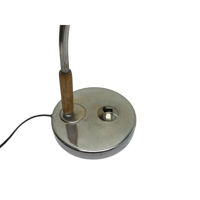 Wood Art Deco Desk Lamp from Adem, 1940s For Sale - Image 7 of 15