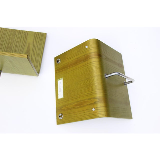 Postmodern Green Wall-Mounted Mensolo Coat Rack from Schönbuch, 1980s, Set of 3 For Sale - Image 11 of 14