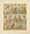 Antique print titled 'Asia - Asie - Asien'. Chromolithograph of Asian Clothing. This print originates from 'Le Costume...