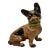 Vintage 1930s Hubley Manufacturing Co. Cast Iron French Bulldog Doorstop Unusual Green Collar For Sale