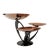 Mid-Century Modern Contemporary Stainless Steel Black Rose Gold Tiered Serving Stand For Sale - Image 3 of 3