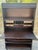 Wood Antique Lawyers Barrister Bookcase With Secretary Desk For Sale - Image 7 of 12