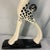 Royal Haeger Vintage Mid-Century Modern Black-and-White Spotted Deer/Doe Ceramic Figurine Attributed to Royal Haeger For Sale - Image 4 of 8