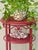 Just in time for spring and the garden season, this amazing red three tier plant stand can add a special touch to your...