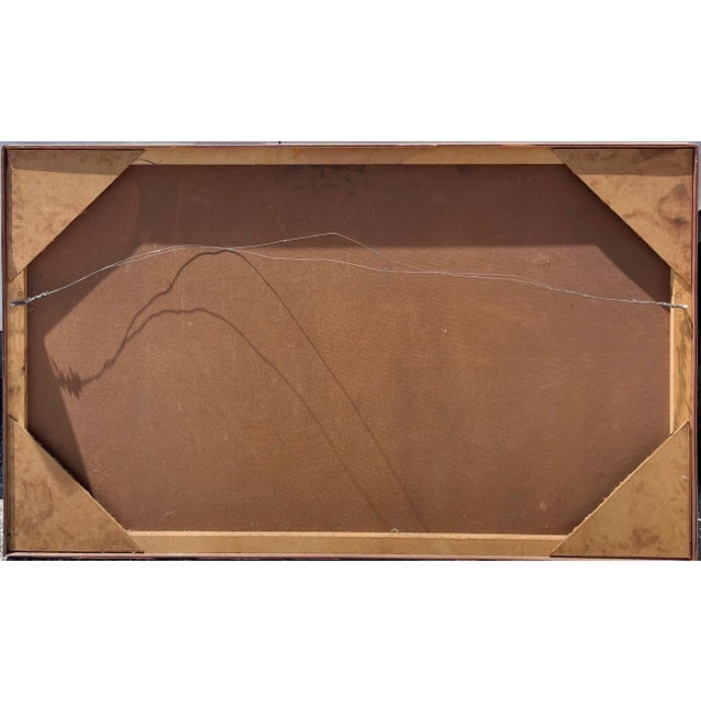 Jonah Kinigstein, Large Figurative Expressionist Oil Painting Rediscovered New York City Artist, c.1950's For Sale - Image 10 of 18