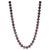 46.62Ct Star Ruby Bezel Set Tennis Necklace in 925 Silver 17 Inches For Sale - Image 10 of 12