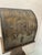 Brown Wooden and Metal Box on Stand For Sale - Image 8 of 10