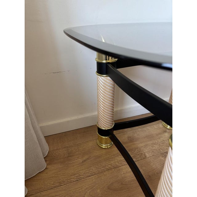 Vintage Regency Coffee Table, 1980s For Sale - Image 6 of 9