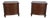 Pair of Stickley Antiquities 3 Drawer Nightstands For Sale
